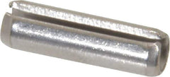Value Collection - 7/32" Diam x 3/4" Long Slotted Spring Pin - Grade 18-8 Stainless Steel - USA Tool & Supply