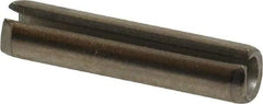 Value Collection - 7/32" Diam x 1" Long Slotted Spring Pin - Grade 18-8 Stainless Steel - USA Tool & Supply