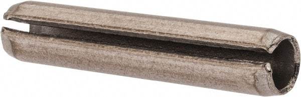 Value Collection - 1/4" Diam x 1-1/4" Long Slotted Spring Pin - Grade 18-8 Stainless Steel - USA Tool & Supply