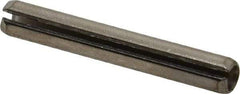 Value Collection - 1/4" Diam x 1-3/4" Long Slotted Spring Pin - Grade 18-8 Stainless Steel - USA Tool & Supply