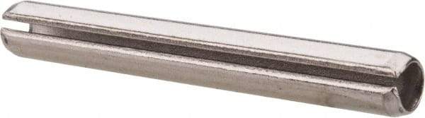 Value Collection - 1/4" Diam x 2" Long Slotted Spring Pin - Grade 18-8 Stainless Steel - USA Tool & Supply