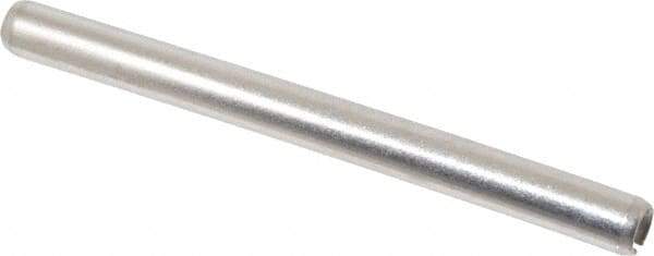 Value Collection - 1/4" Diam x 3" Long Slotted Spring Pin - Grade 18-8 Stainless Steel - USA Tool & Supply