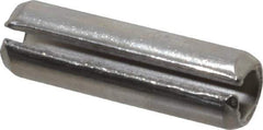 Value Collection - 3/8" Diam x 1-1/4" Long Slotted Spring Pin - Grade 18-8 Stainless Steel - USA Tool & Supply