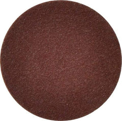 Merit Abrasives - 1-1/2" Disc Diam, 100 Grit, Aluminum Oxide Quick Change Disc - Type S Attaching System, Coated, Maroon, Fine Grade, 30,000 RPM - USA Tool & Supply