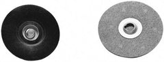 Merit Abrasives - 3" Disc Diam, 40 Grit, Ceramic Quick Change Disc - Type S Attaching System, Coated, Coarse Grade, 20,000 RPM - USA Tool & Supply