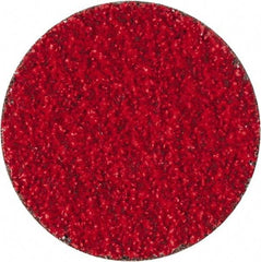 Merit Abrasives - 2" Disc Diam, 40 Grit, Ceramic Quick Change Disc - Type S Attaching System, Coated, Coarse Grade, 30,000 RPM - USA Tool & Supply