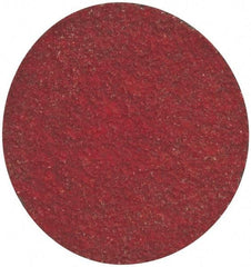 Merit Abrasives - 1-1/2" Disc Diam, 60 Grit, Ceramic Quick Change Disc - Type R Attaching System, Coated, Medium Grade, 30,000 RPM - USA Tool & Supply