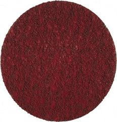 Merit Abrasives - 1-1/2" Disc Diam, 80 Grit, Ceramic Quick Change Disc - Type R Attaching System, Coated, Medium Grade, 30,000 RPM - USA Tool & Supply