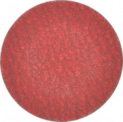 Merit Abrasives - 2" Disc Diam, 80 Grit, Ceramic Quick Change Disc - Type R Attaching System, Coated, Medium Grade, 30,000 RPM - USA Tool & Supply