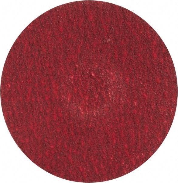 Merit Abrasives - 3" Disc Diam, 100 Grit, Ceramic Quick Change Disc - Type R Attaching System, Coated, Fine Grade, 20,000 RPM - USA Tool & Supply