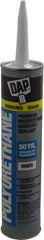 DAP - 10.1 oz Cartridge White Polyurethane Joint Sealant - -40 to 185°F Operating Temp, 10 min Tack Free Dry Time - USA Tool & Supply