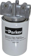 Parker - 3/4 NPTF, 3 Micron, Filter Assembly - Cellulose - USA Tool & Supply