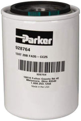 Parker - 3/4 NPTF, Filter Element - Microglass - USA Tool & Supply
