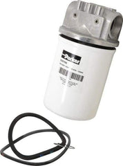 Parker - 1-1/4 NPTF, 10 Micron, Filter Assembly - Microglass - USA Tool & Supply