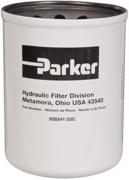 Parker - 1-1/4 Thread, Filter Element - Cellulose - USA Tool & Supply