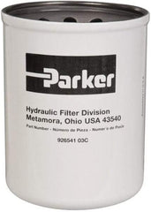 Parker - 1-1/4 Thread, Filter Element - Cellulose - USA Tool & Supply