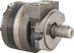 Parker - SAE Thread, 7/8-14" Port Size, 858 Max RPM, Bi Rotational, SAE A Mount Hydraulic Motor - 2,500 Max psi, 3.6 Cu In Displacement, 180°F Max - USA Tool & Supply