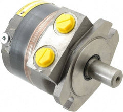 Parker - SAE Thread, 7/8-14" Port Size, 684 Max RPM, Bi Rotational, SAE A Mount Hydraulic Motor - 2,500 Max psi, 7.1 Cu In Displacement, 180°F Max - USA Tool & Supply