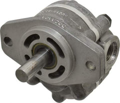 Parker - 0.9 GPM, 7/8-14 UNF-2B SAE Inlet Size, 2,500 RPM, 1/2" Shaft Diam, SAE AA Mount, Hydraulic Gear Pump - 0.89 GPM at 1,800 RPM, 1.78 GPM at 3,600 RPM, 2,500 psi Max Working Pressure, 7/8-14 SAE Port Size - USA Tool & Supply