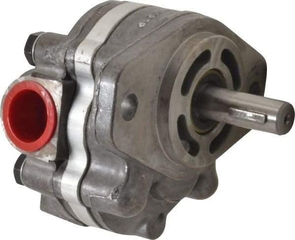 Parker - 1.6 GPM, 7/8-14 UNF-2B SAE Inlet Size, 2,500 RPM, 1/2" Shaft Diam, SAE AA Mount, Hydraulic Gear Pump - 1.64 GPM at 1,800 RPM, 3.27 GPM at 3,600 RPM, 2,500 psi Max Working Pressure, 7/8-14 SAE Port Size - USA Tool & Supply