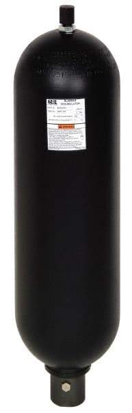 Parker - 10 Gallon Tank Capacity, Bladder Accumulator - 2,080 Cu In Capacity, 54.6" High - USA Tool & Supply