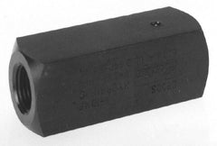 Parker - 3 GPM 1/8 Inlet Steel Hydraulic Control Valve - 1/8-27 Thread - USA Tool & Supply