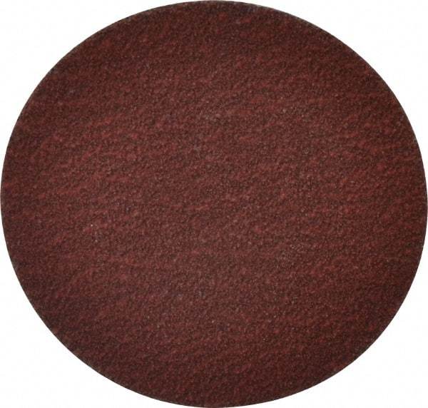 Norton - 2" Disc Diam, 120 Grit, Ceramic Alumina Quick Change Disc - Type R Attaching System, Coated, Red, Fine Grade, 25,000 RPM, R983 Series - USA Tool & Supply