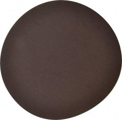 Norton - 6" Diam, 320 Grit Aluminum Oxide Adhesive PSA Disc - Very Fine Grade, Brown, Cloth Backing, Flexible - USA Tool & Supply