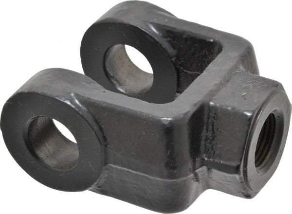 Schrader Bellows - 3/4-16 Thread, Hydraulic Cylinder Female Rod Clevis - 11,200 Lb Capacity - USA Tool & Supply
