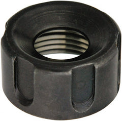 Techniks - ER20 Slotted Collet Nut - USA Tool & Supply
