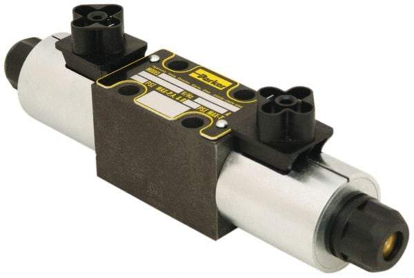 Parker - 10 GPM Nitrile Hydraulic Control Valve - 1.81" Wide x 9.62" Long - USA Tool & Supply