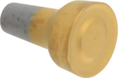 Kennametal - RCMK152, KC730 Grade Carbide Profiling Insert - TiN Finish, 7° Relief Angle, Round, 5/16" Thick, 3/16" Inscribed Circle - USA Tool & Supply