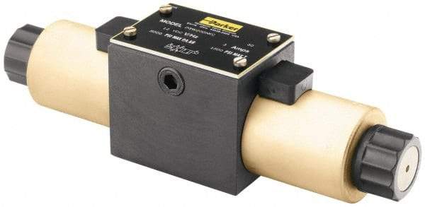 Parker - 12 GPM Nitrile Hydraulic Control Valve - 2.76" Wide x 9.85" Long - USA Tool & Supply