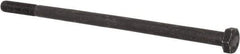 Value Collection - M8x1.25mm Metric Coarse, 160mm Length Under Head Hex Head Cap Screw - Partially Threaded, Grade 8.8 Steel, Uncoated, 13mm Hex - USA Tool & Supply