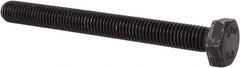Value Collection - M10x1.50mm Metric Coarse, 100mm Length Under Head Hex Head Cap Screw - Fully Threaded, Grade 8.8 Steel, Uncoated, 17mm Hex - USA Tool & Supply