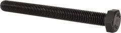 Value Collection - M12x1.75mm Metric Coarse, 120mm Length Under Head Hex Head Cap Screw - Fully Threaded, Grade 8.8 Steel, Uncoated, 19mm Hex - USA Tool & Supply