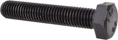 Value Collection - M12x1.75mm Metric Coarse, 65mm Length Under Head Hex Head Cap Screw - Fully Threaded, Grade 8.8 Steel, Uncoated, 19mm Hex - USA Tool & Supply