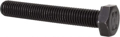 Value Collection - M12x1.75mm Metric Coarse, 80mm Length Under Head Hex Head Cap Screw - Fully Threaded, Grade 8.8 Steel, Uncoated, 19mm Hex - USA Tool & Supply