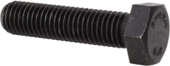 Value Collection - M12x1.75mm Metric Coarse, 90mm Length Under Head Hex Head Cap Screw - Fully Threaded, Grade 8.8 Steel, Uncoated, 19mm Hex - USA Tool & Supply