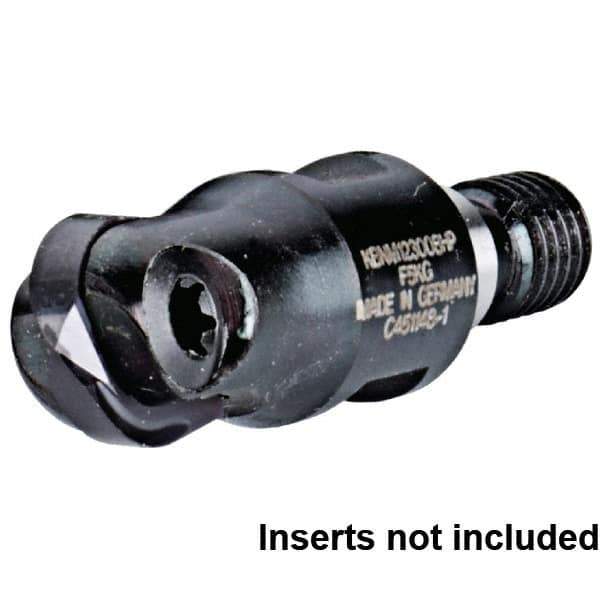 Kennametal - 20mm Cut Diam, 49.5mm OAL, Indexable Ball Nose End Mill - M10 - USA Tool & Supply