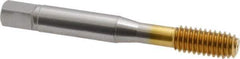 OSG - 5/16-18 UNC H3 Thread Limit Modified Bottoming Thread Forming Tap - Cobalt, TiN Finish, 2-23/32" OAL, 1-1/8" Thread Length, Right Hand Thread, Series HY-PRO NRT - USA Tool & Supply