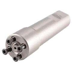 Iscar - Self-Grip 20mm 90° Shank Milling Tip Insert Holder & Shank - 100mm OAL - USA Tool & Supply