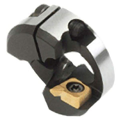 Iscar - Series ChamDrill, 0.591" ID, 43mm Overall Diam, 16.5mm OAL Drilling Chamfer Ring - XOGX-DT Insert, 45° Chamfer, 1 Insert - USA Tool & Supply