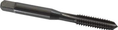 OSG - M16x2.00 Metric Coarse 6H 4 Flute Oxide Finish High Speed Steel Straight Flute Standard Hand Tap - Plug, Right Hand Thread, 3-13/16" OAL, 1-13/16" Thread Length, D7 Limit, Oversize - Exact Industrial Supply