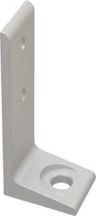 80/20 Inc. - 1-1/2" Wide, 5" High, Open Shelving Accessory/Component - Aluminum, 2" Deep, Use with Series 15 - USA Tool & Supply