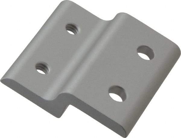 80/20 Inc. - 2" Wide, 9/16" High, Open Shelving Accessory/Component - Aluminum, 1.938" Deep, Use with Series 10 - USA Tool & Supply