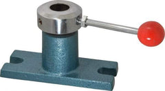 Value Collection - Series 5C, 1-1/8" Collet Capacity, Vertical Standard Collet Holding Fixture - Manually Activated, 2.58" Base Diam Width - USA Tool & Supply