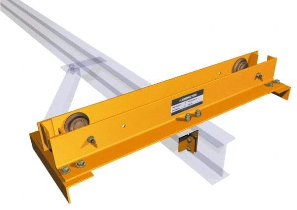 Harrington Hoist - 1,000 Lb Load Capacity, Truck Crane - End Truck - USA Tool & Supply