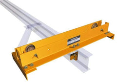 Harrington Hoist - 2,000 Lb Load Capacity, Truck Crane - End Truck - USA Tool & Supply
