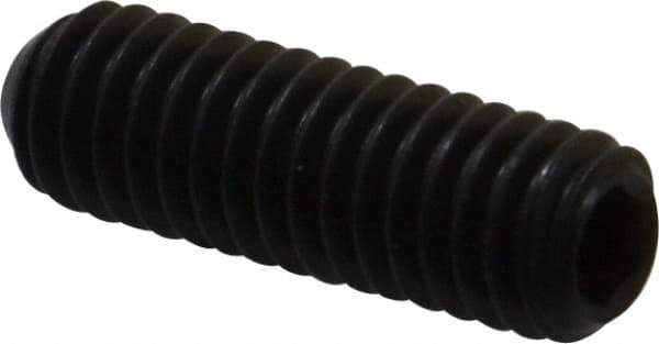 Holo-Krome - 5/16-18 UNC, 1" OAL, Cup Point Set Screw - Grade 8 Alloy Steel, 5/32" Key - USA Tool & Supply